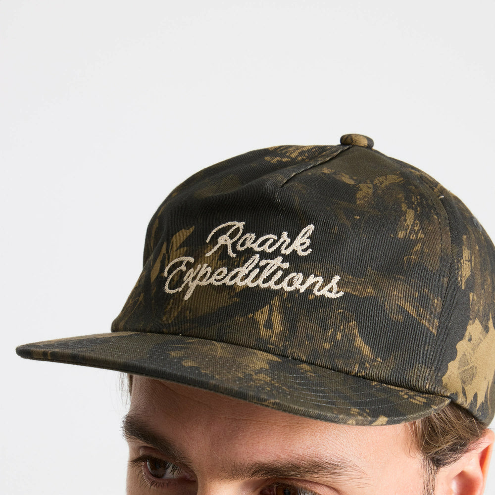 Roark Venture Snapback Hat in Camo - Men
