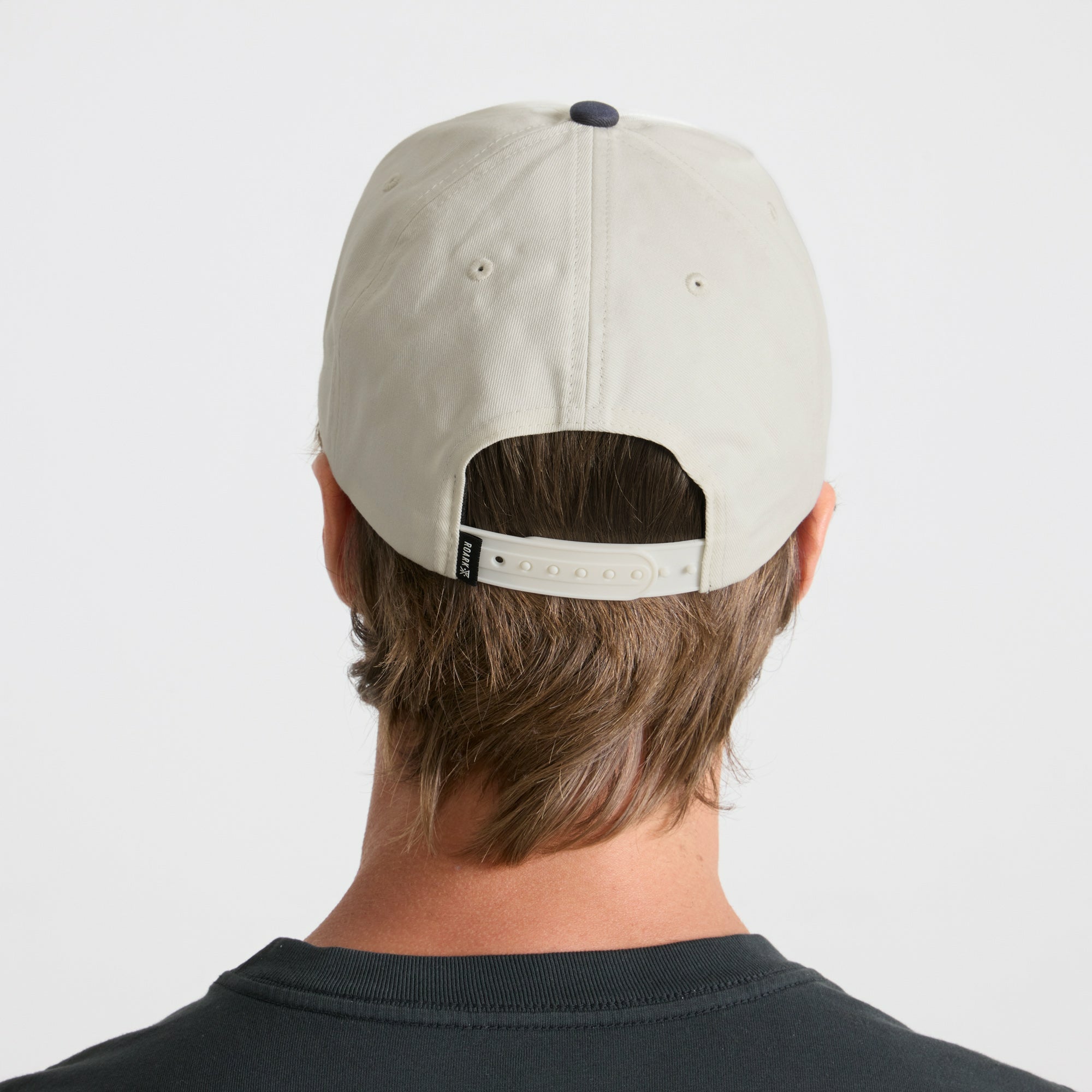 Roark Venture Snapback Hat in Off White - Men