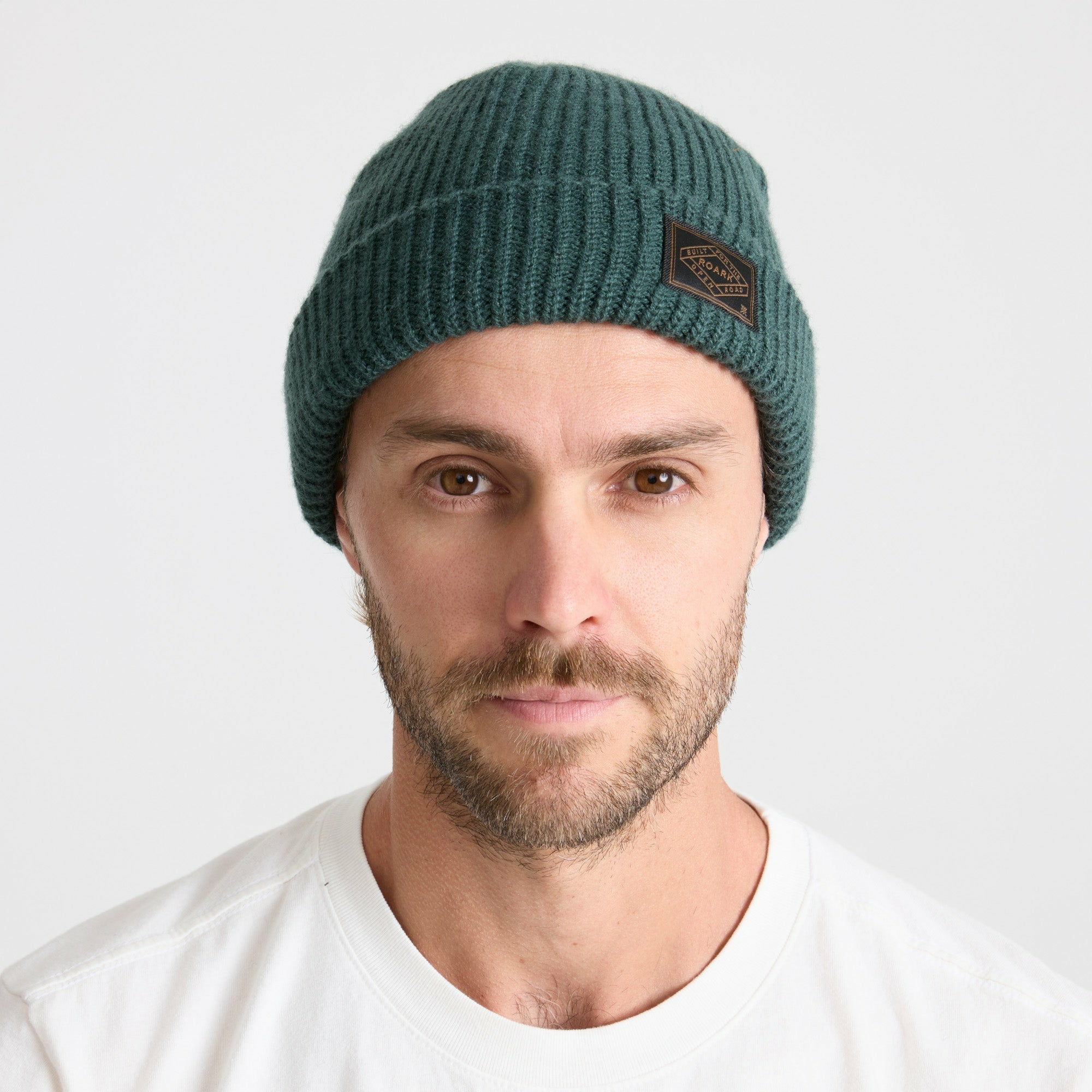 Roark Fisherman Beanie in Dark Forest - Men