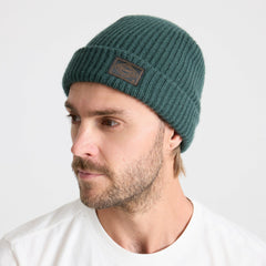Roark Fisherman Beanie in Dark Forest - Men