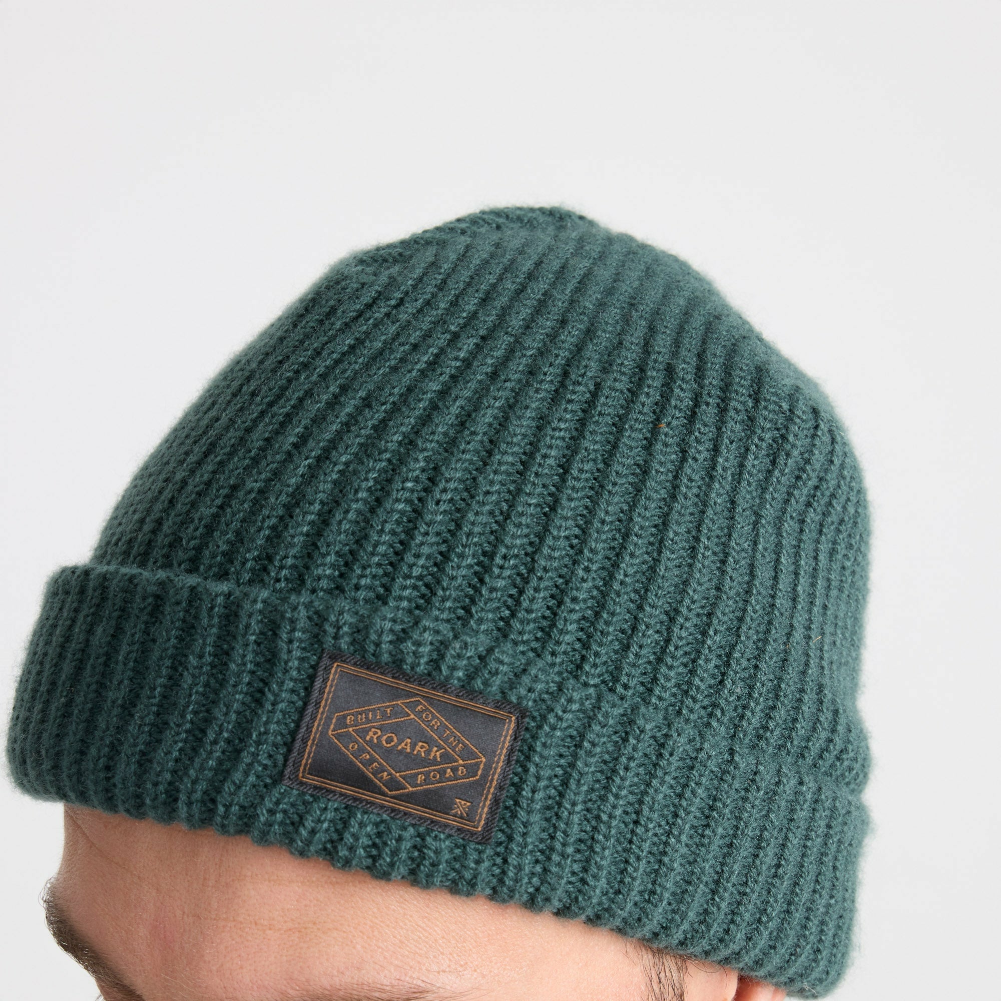 Roark Fisherman Beanie in Dark Forest - Men