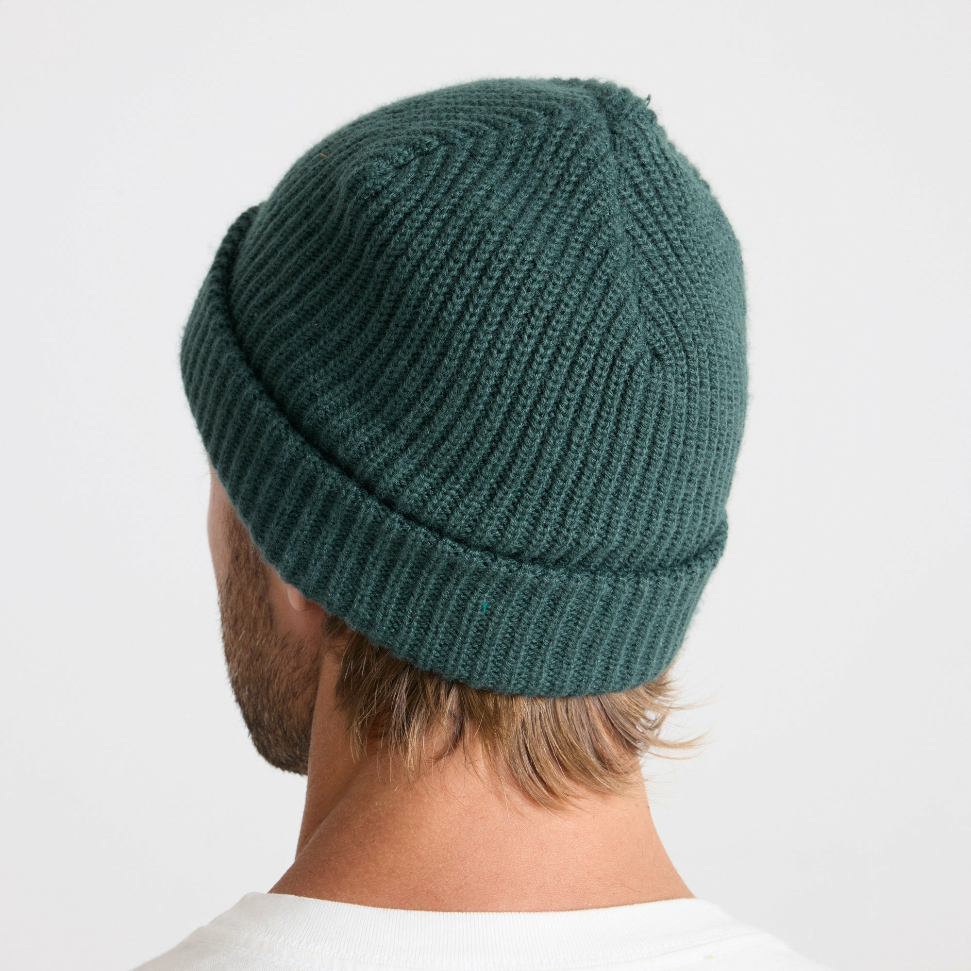 Roark Fisherman Beanie in Dark Forest - Men