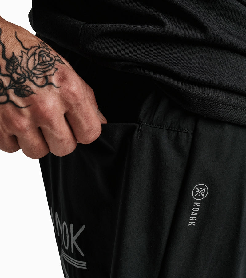 Roark Alta 5" Shorts - Black - Men|Run / Active