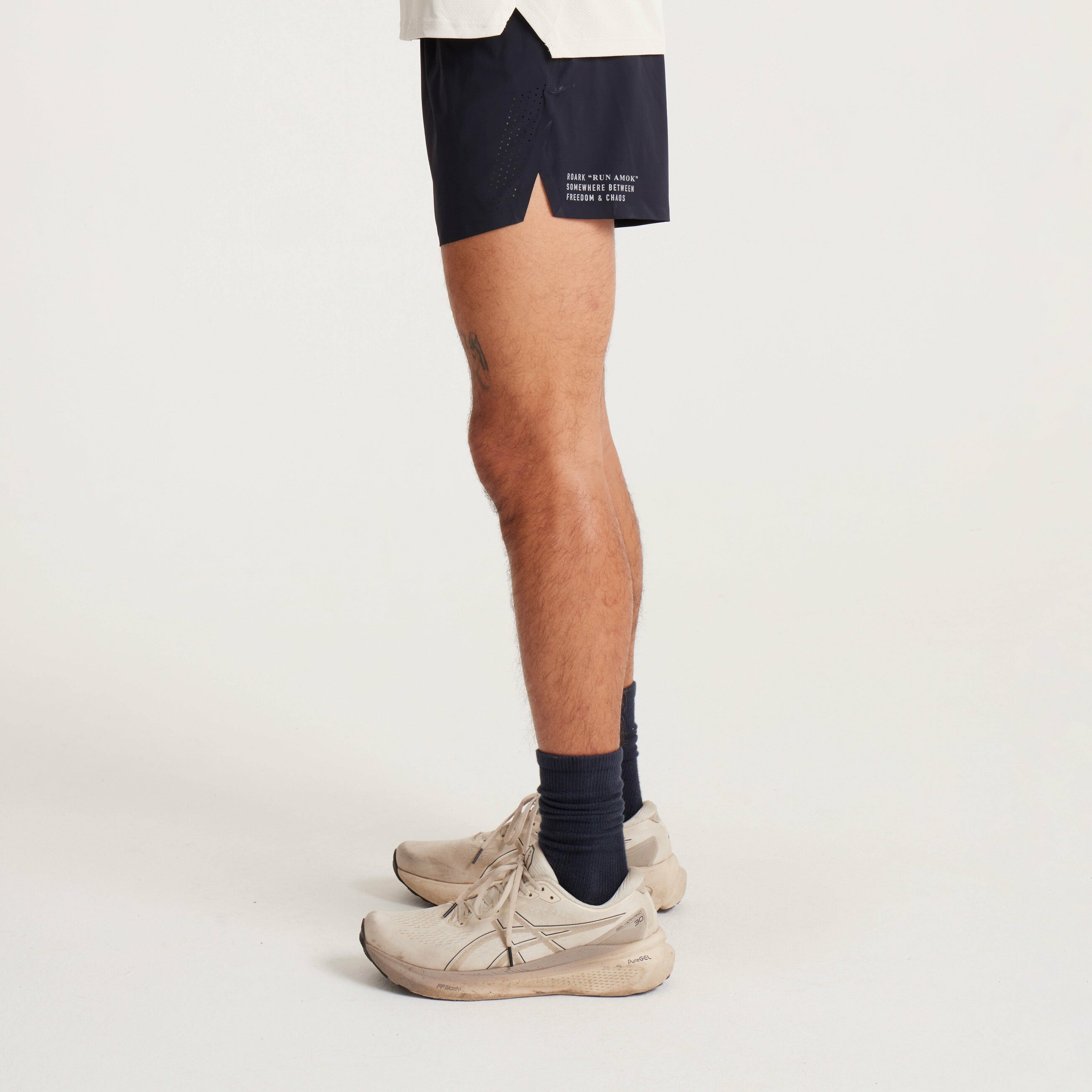 Roark Alta Elite 3.5" Shorts in Black - Men|Run / Active