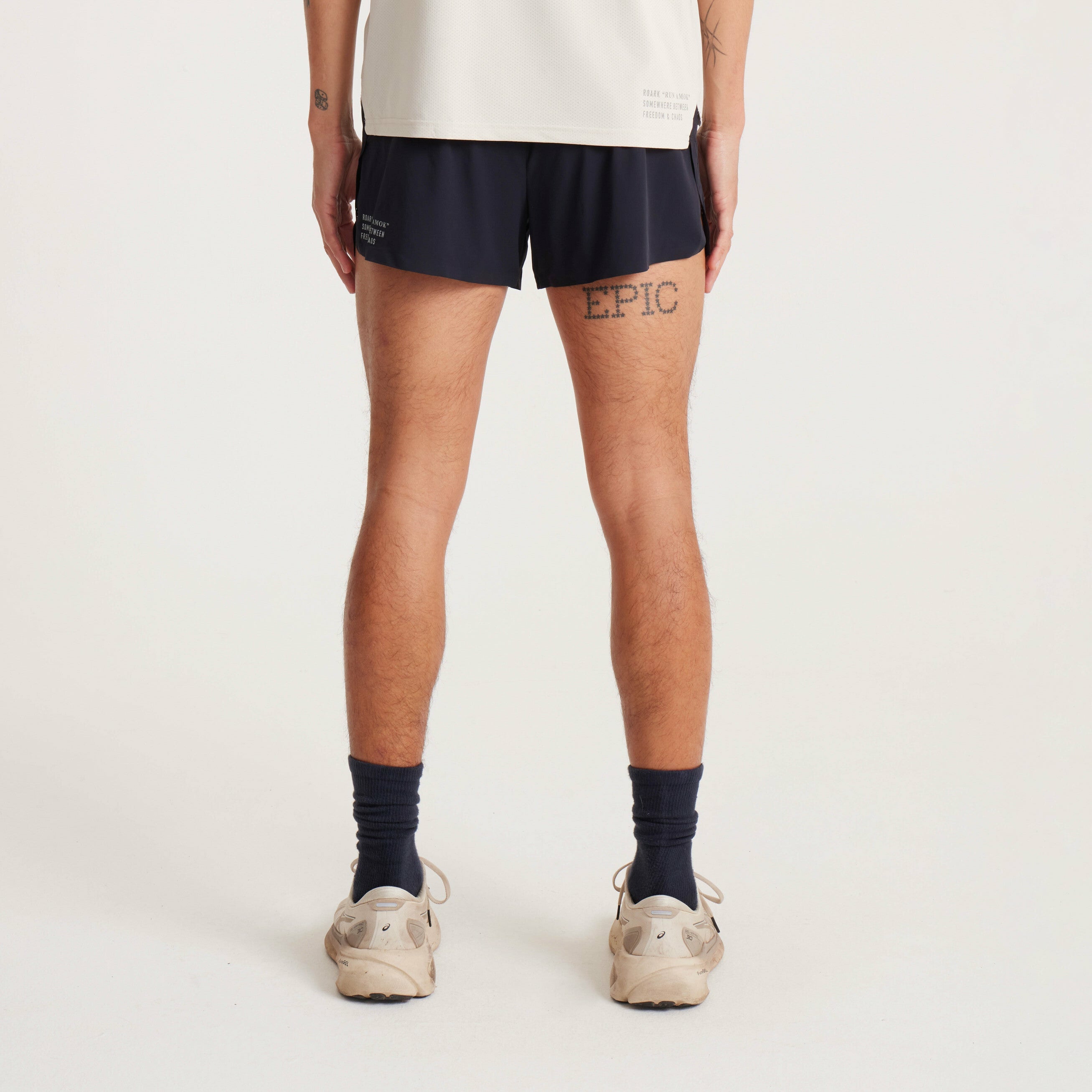 Roark Alta Elite 3.5" Shorts in Black - Men|Run / Active