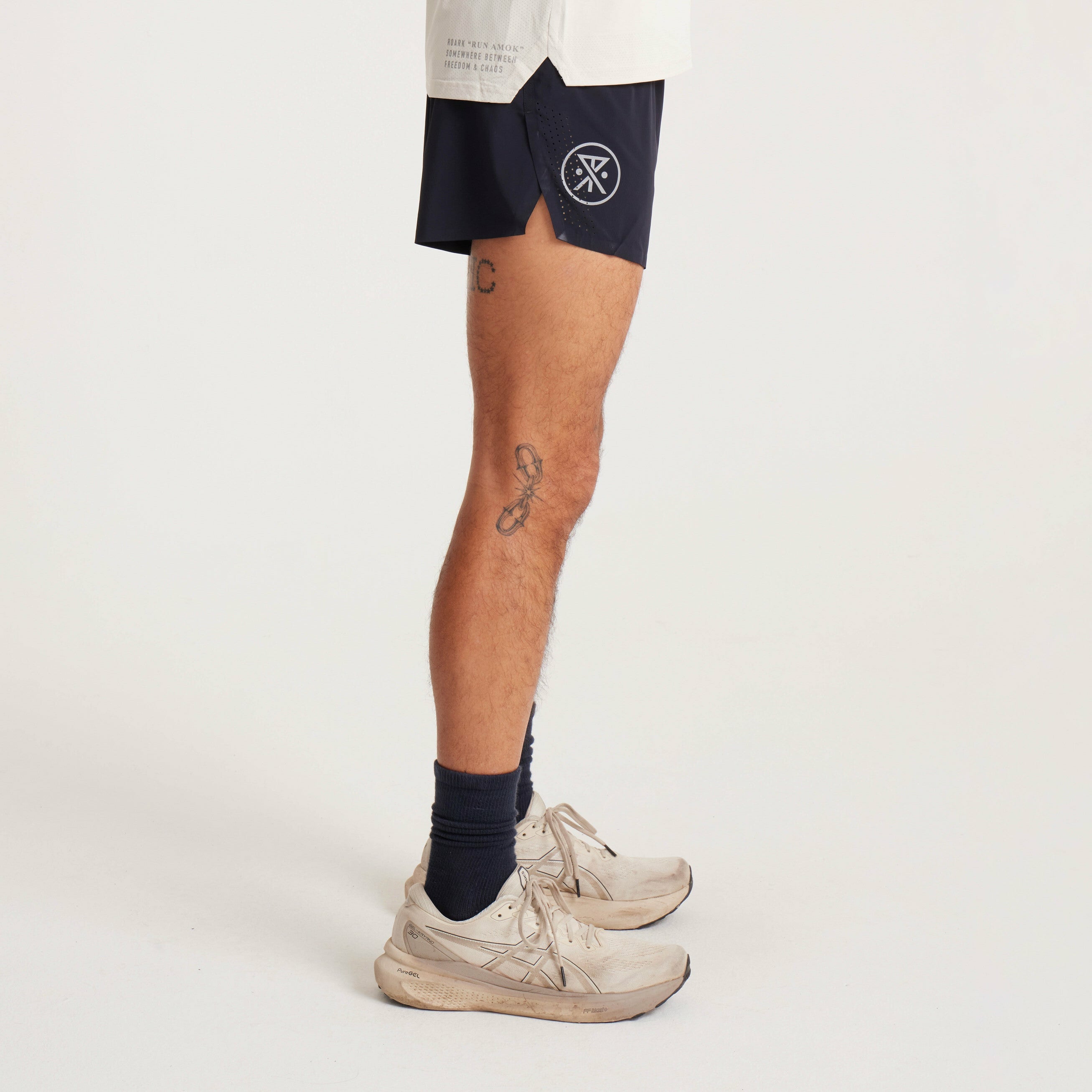 Roark Alta Elite 3.5" Shorts in Black - Men|Run / Active