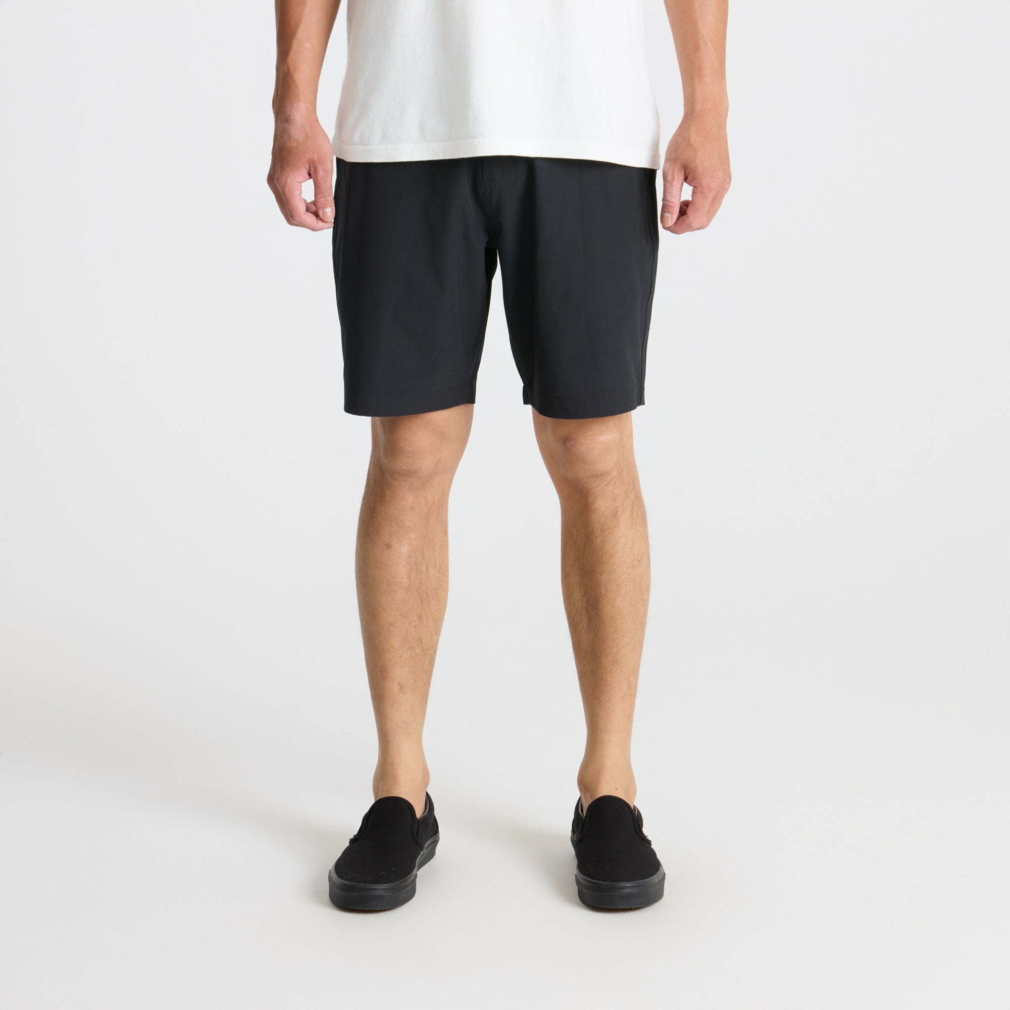 Roark Hytide Hybrid Shorts in Black - Men