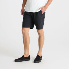 Roark Hytide Hybrid Shorts in Black - Men