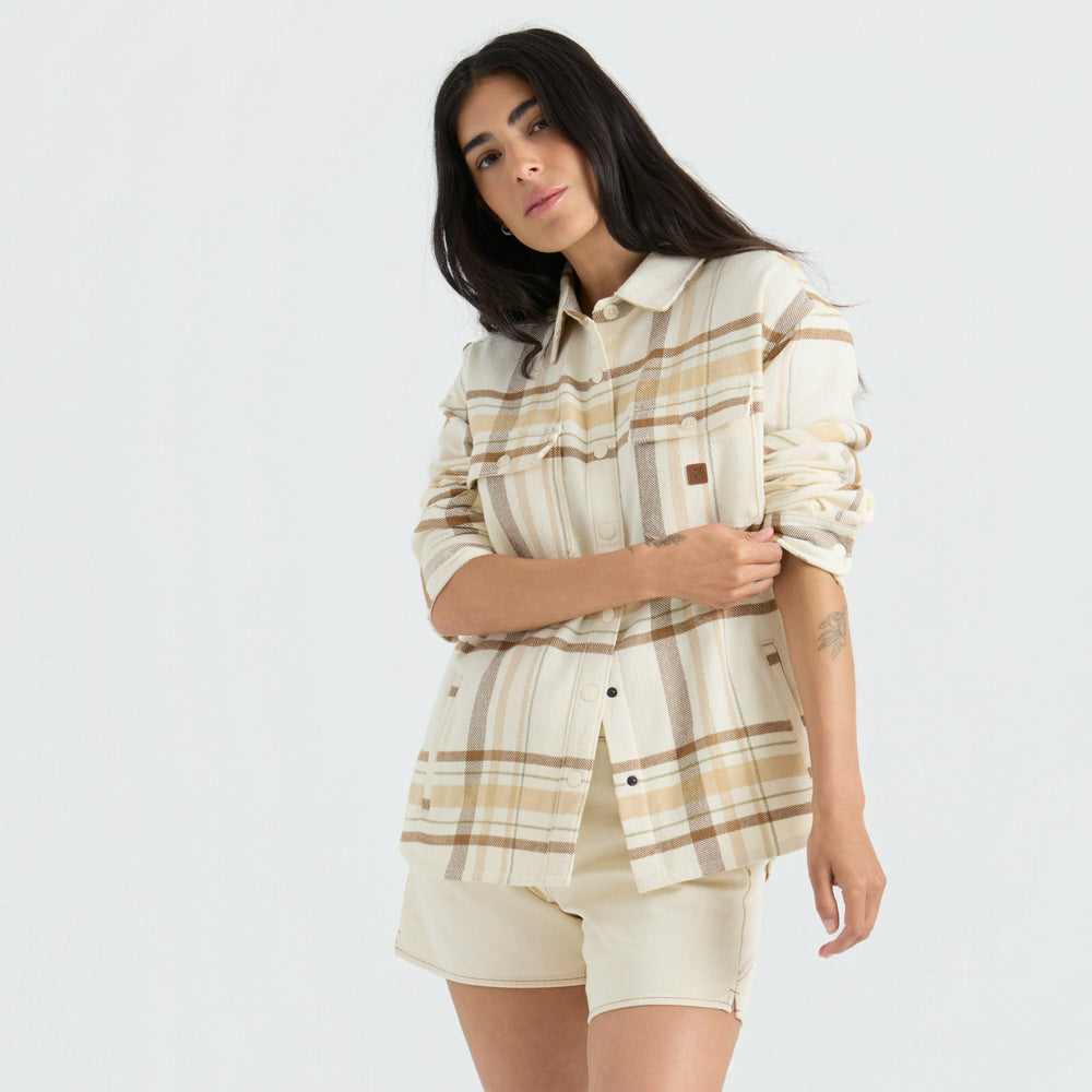 Roark Amberley Flannel in Bone - Women