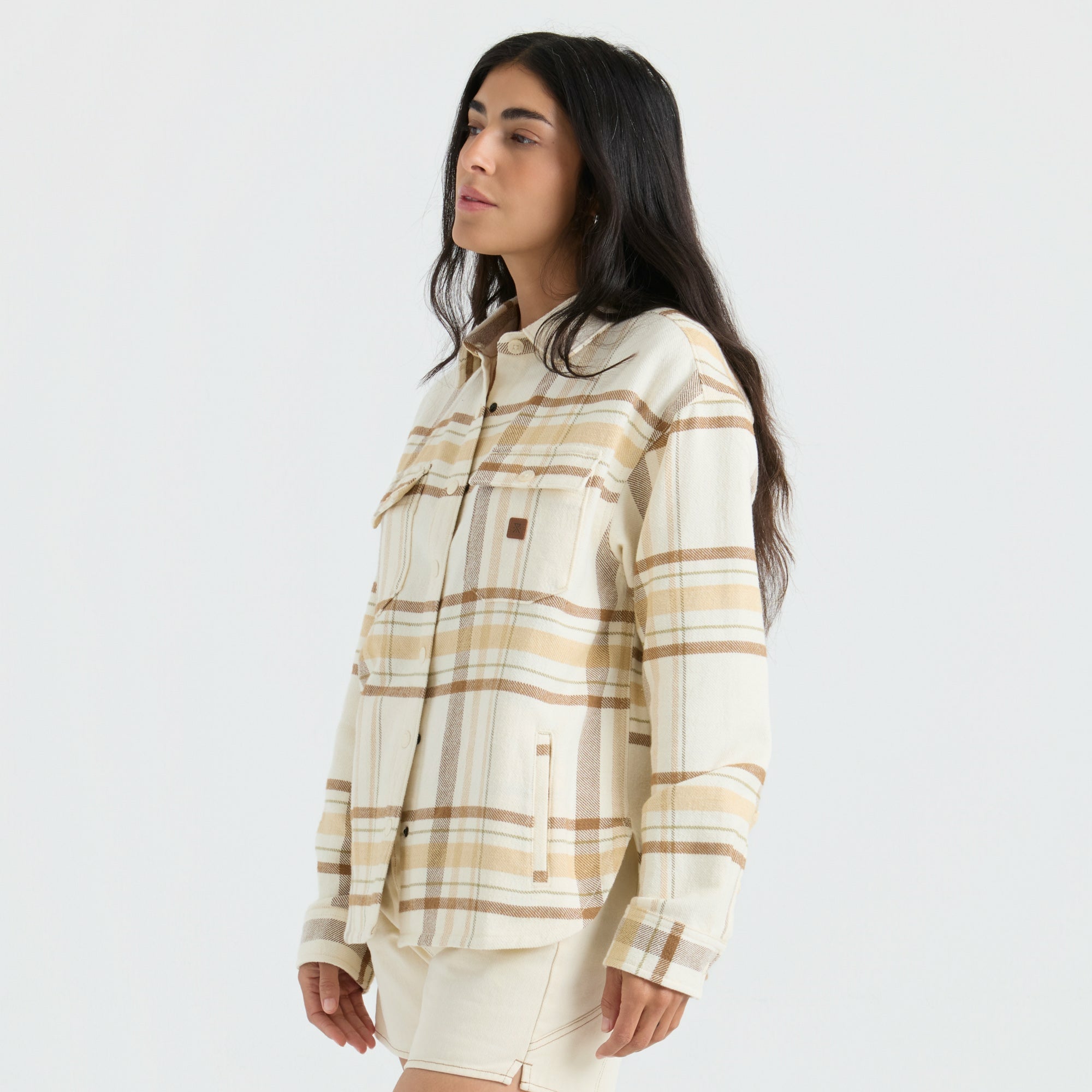 Roark Amberley Flannel in Bone - Women