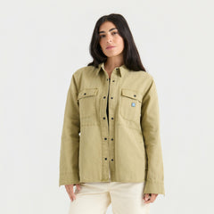 Roark Hebrides Unlined Jacket in Dusty Olive - Women