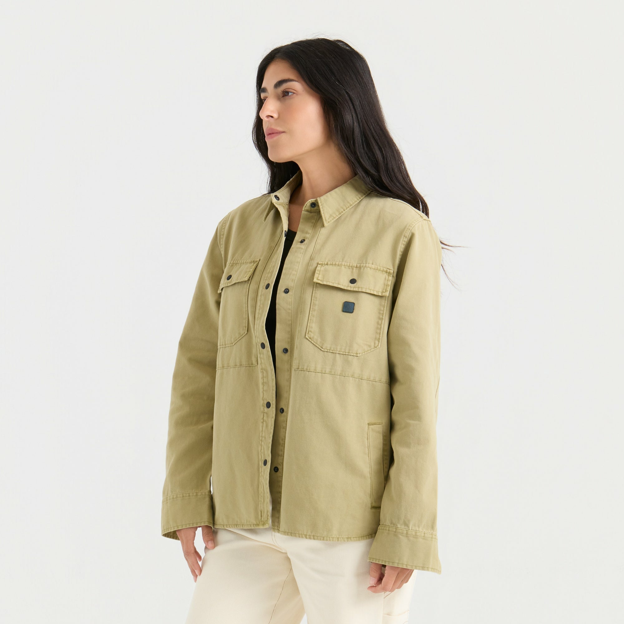 Roark Hebrides Unlined Jacket in Dusty Olive - Women