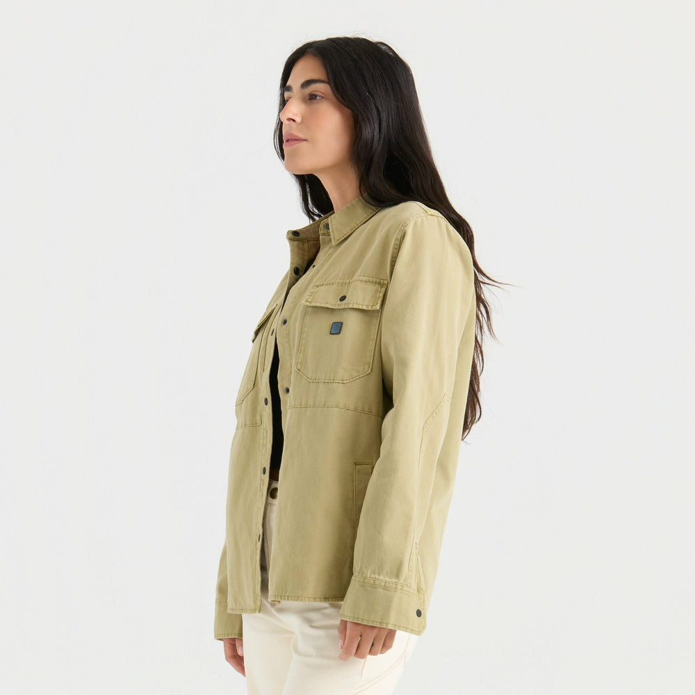 Roark Hebrides Unlined Jacket in Dusty Olive - Women