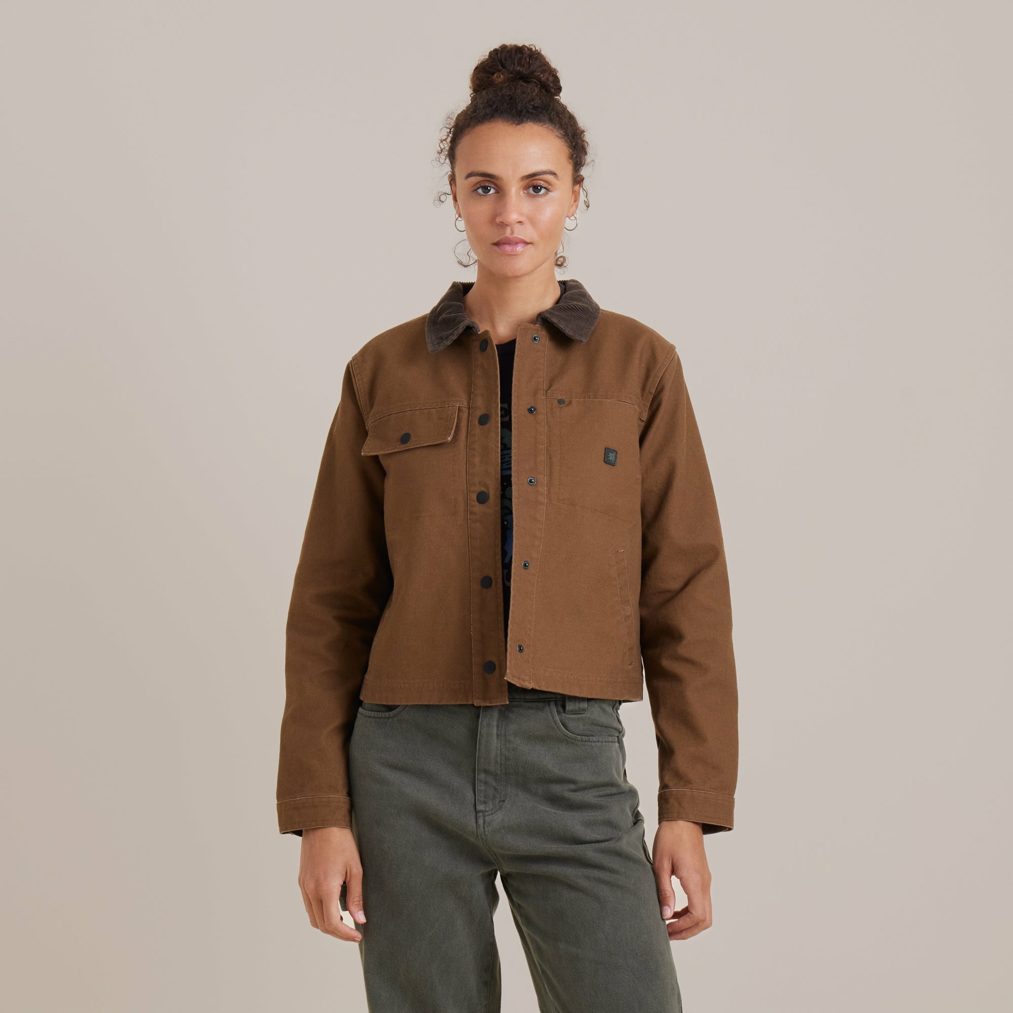 Roark Open Roads Canvas Jacket in Otter - Women