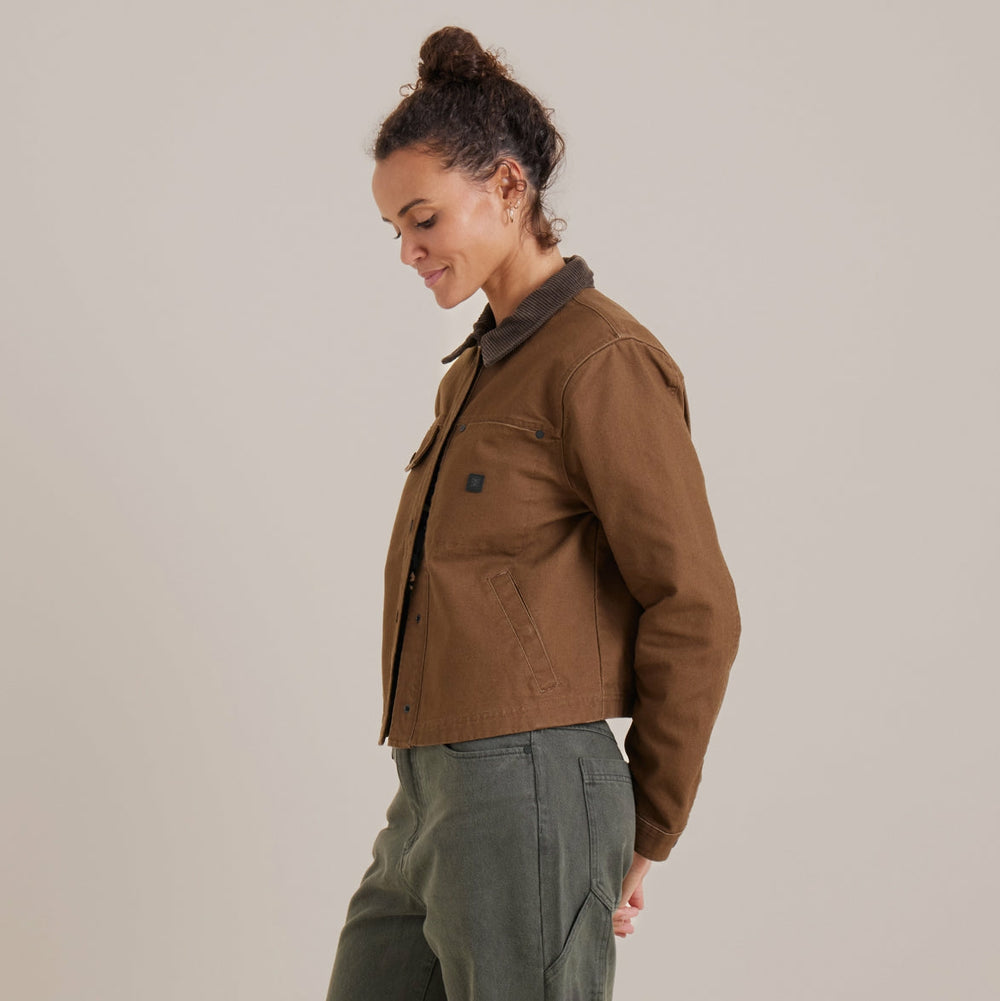 Roark Open Roads Canvas Jacket in Otter - Women