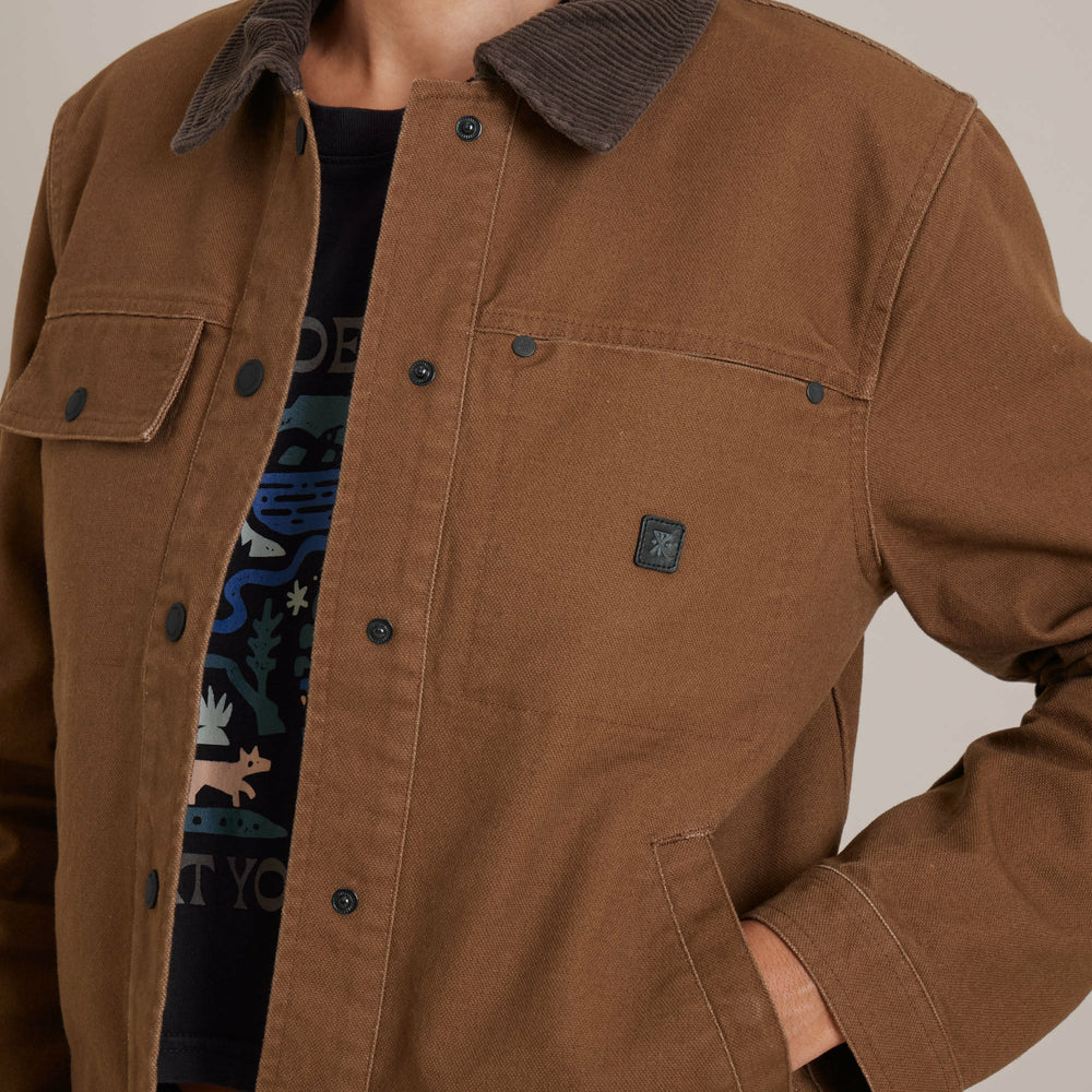 Roark Open Roads Canvas Jacket in Otter - Women