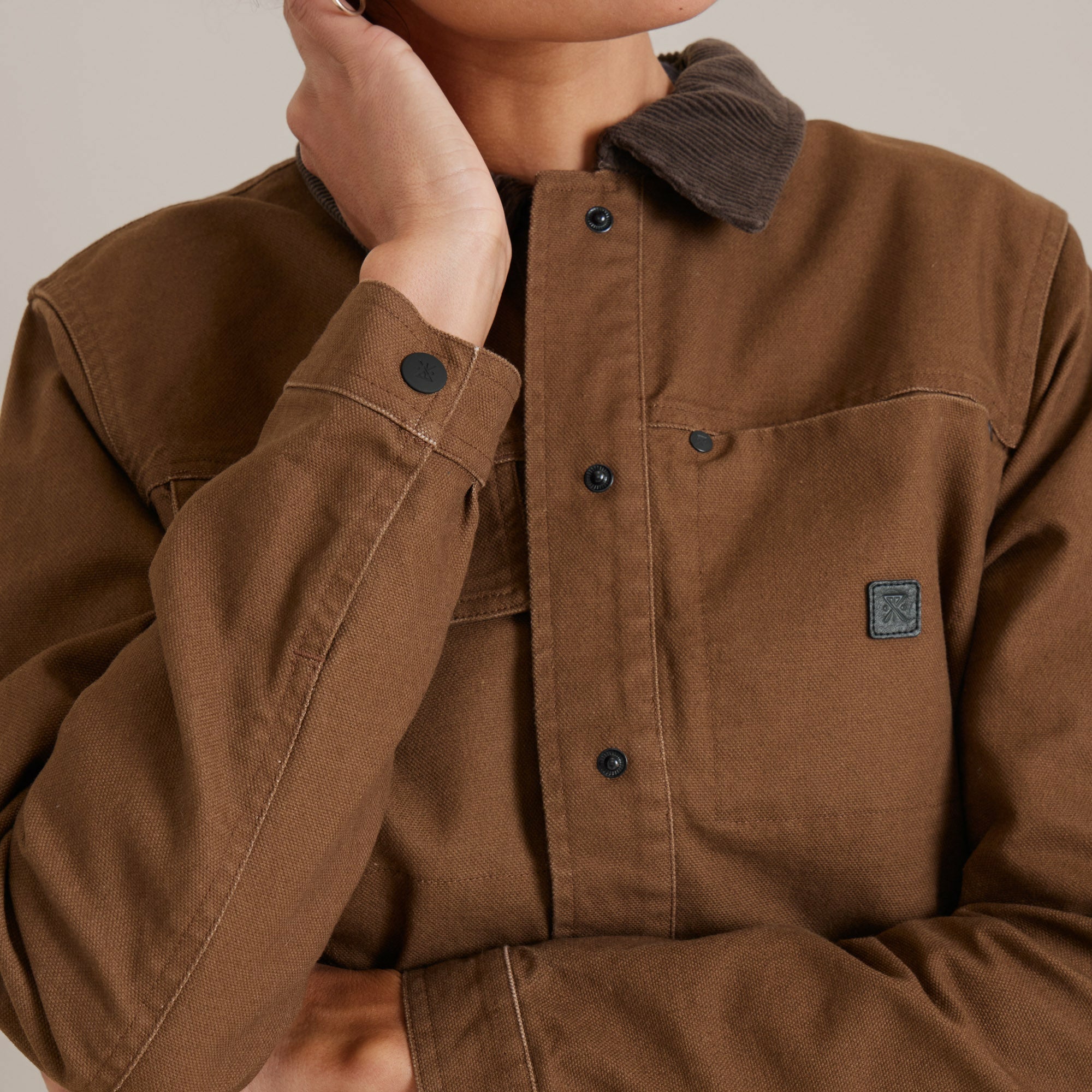 Roark Open Roads Canvas Jacket in Otter - Women