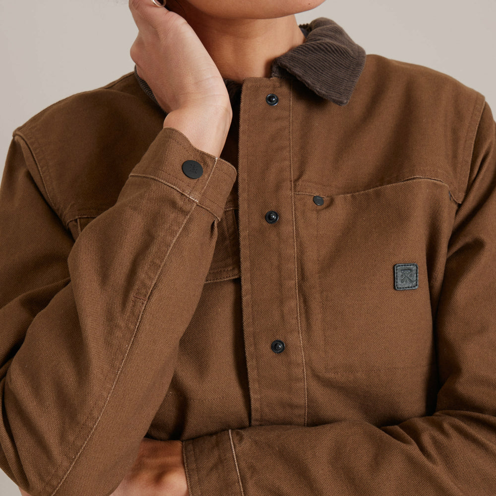 Roark Open Roads Canvas Jacket in Otter - Women