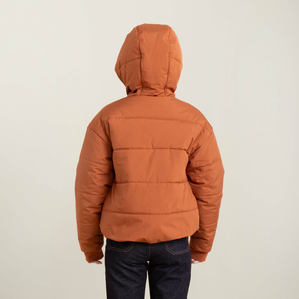 Roark Roark Warm Puffer Jacket in Orange - Women