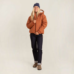 Roark Roark Warm Puffer Jacket in Orange - Women