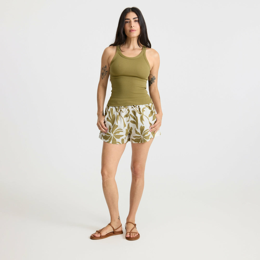 Roark Wind Worn Tank Top in Dusty Olive - Women