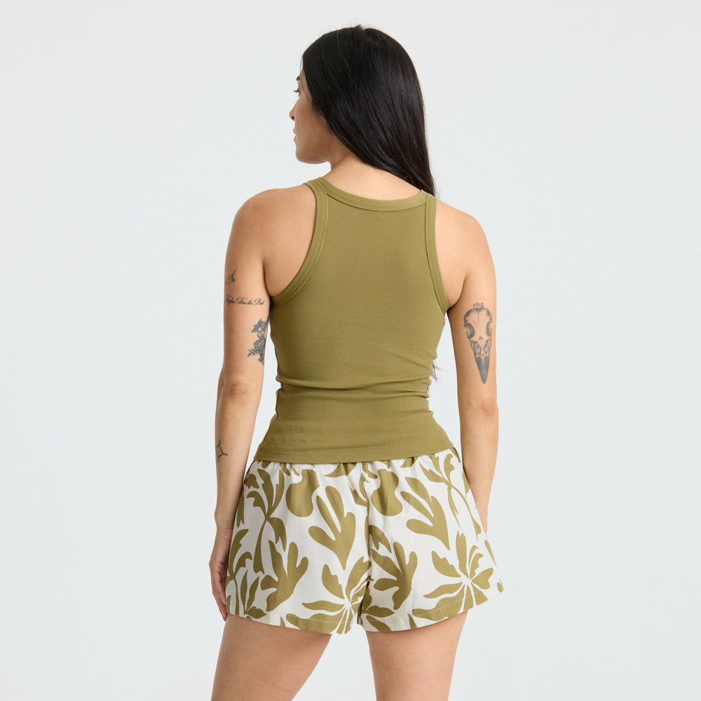 Roark Wind Worn Tank Top in Dusty Olive - Women