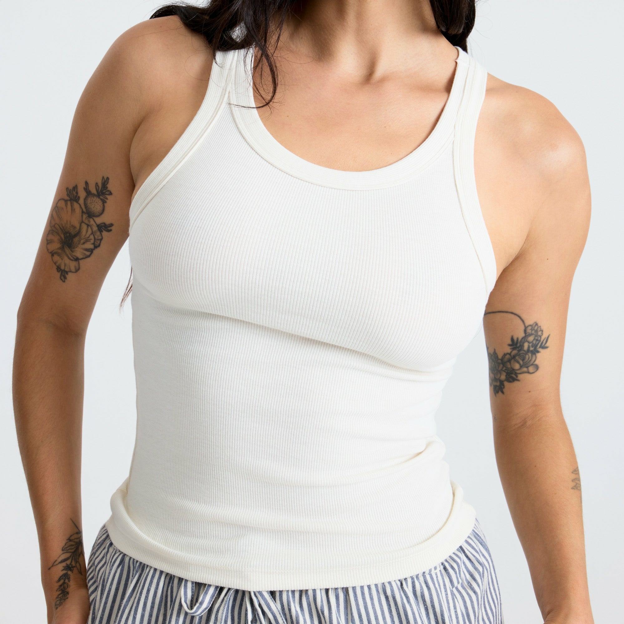 Roark Wind Worn Tank Top in Bone - Women