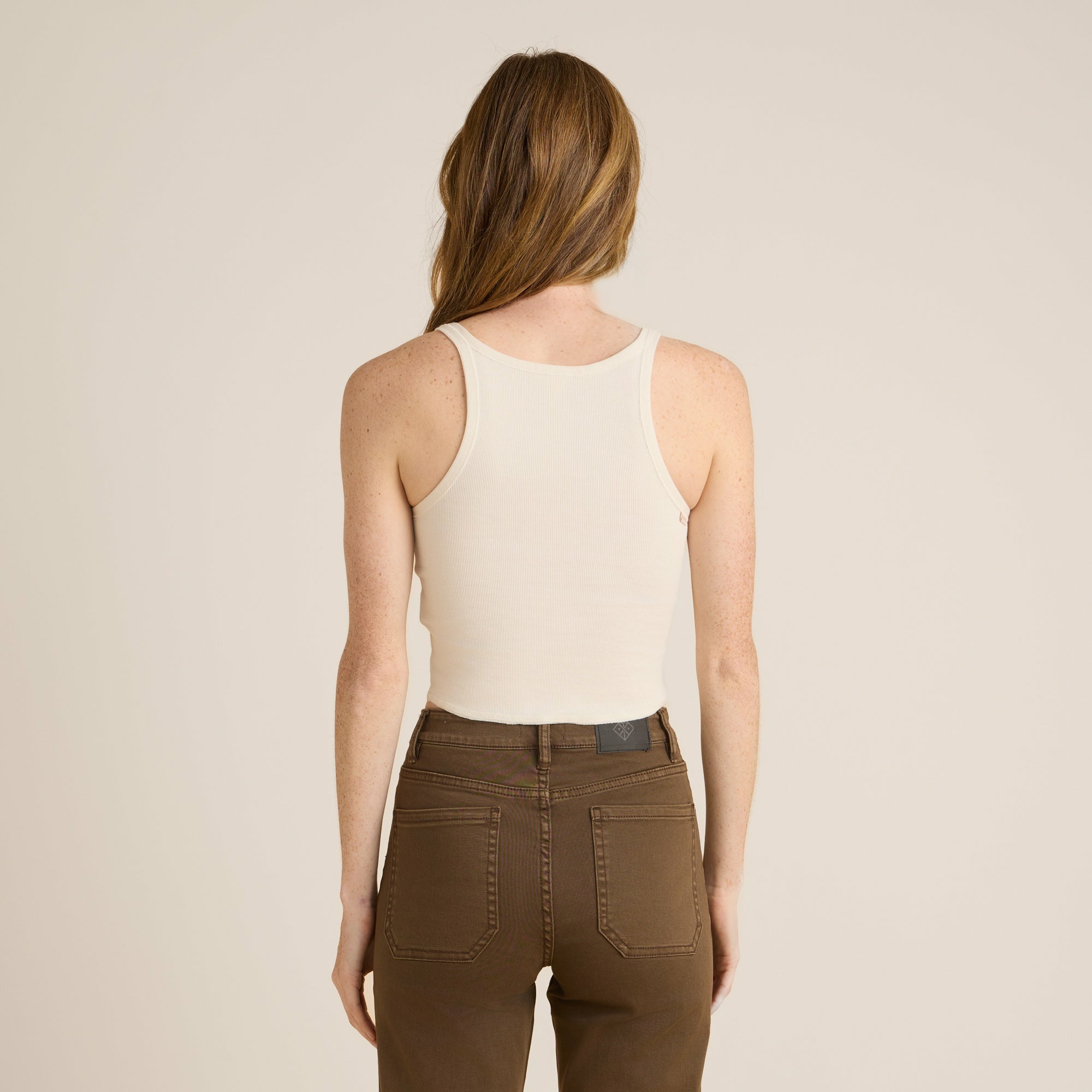 Roark Wind Worn Tank Top - Off White - Women
