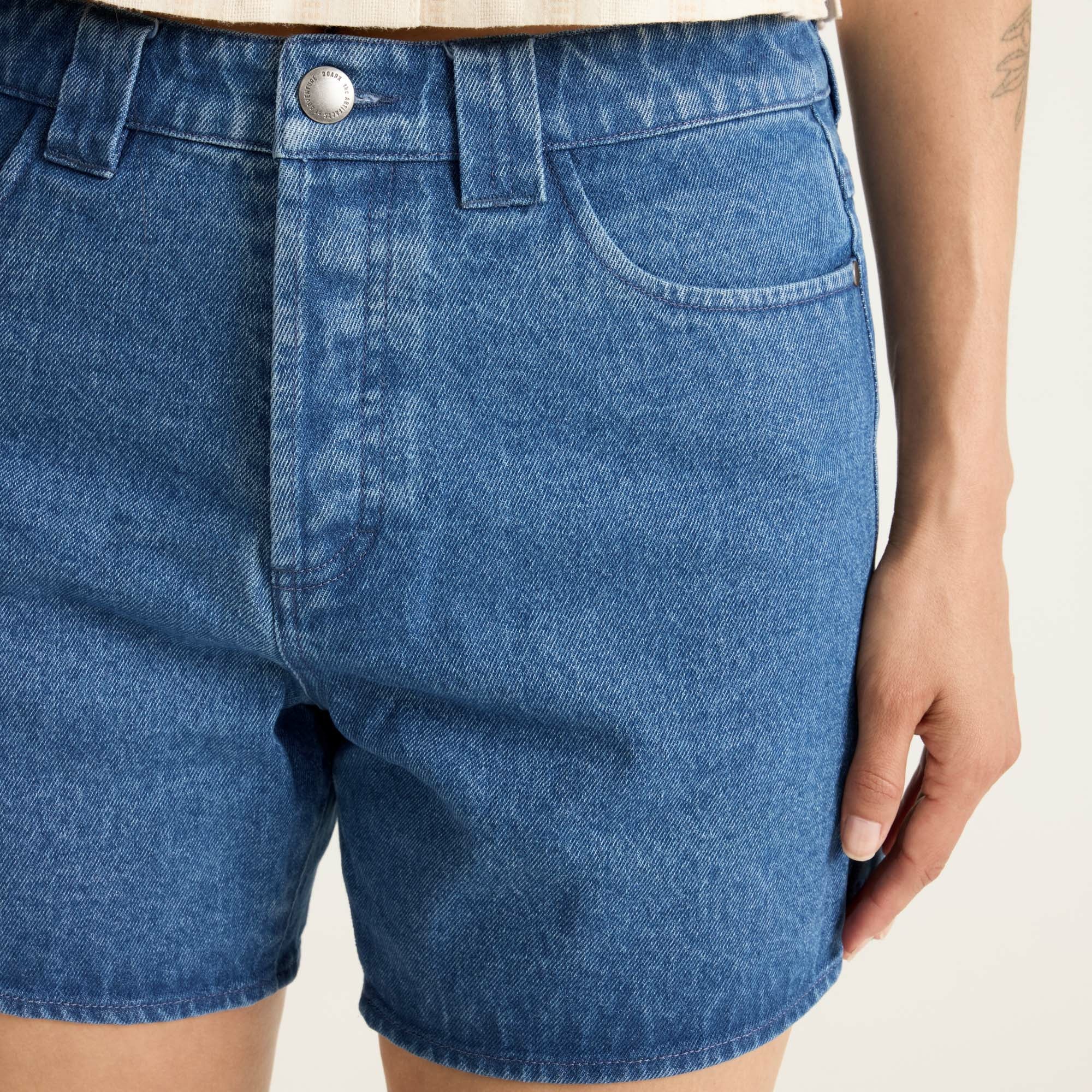 Roark HWY 1 Shorts in Vintage Blue - Women