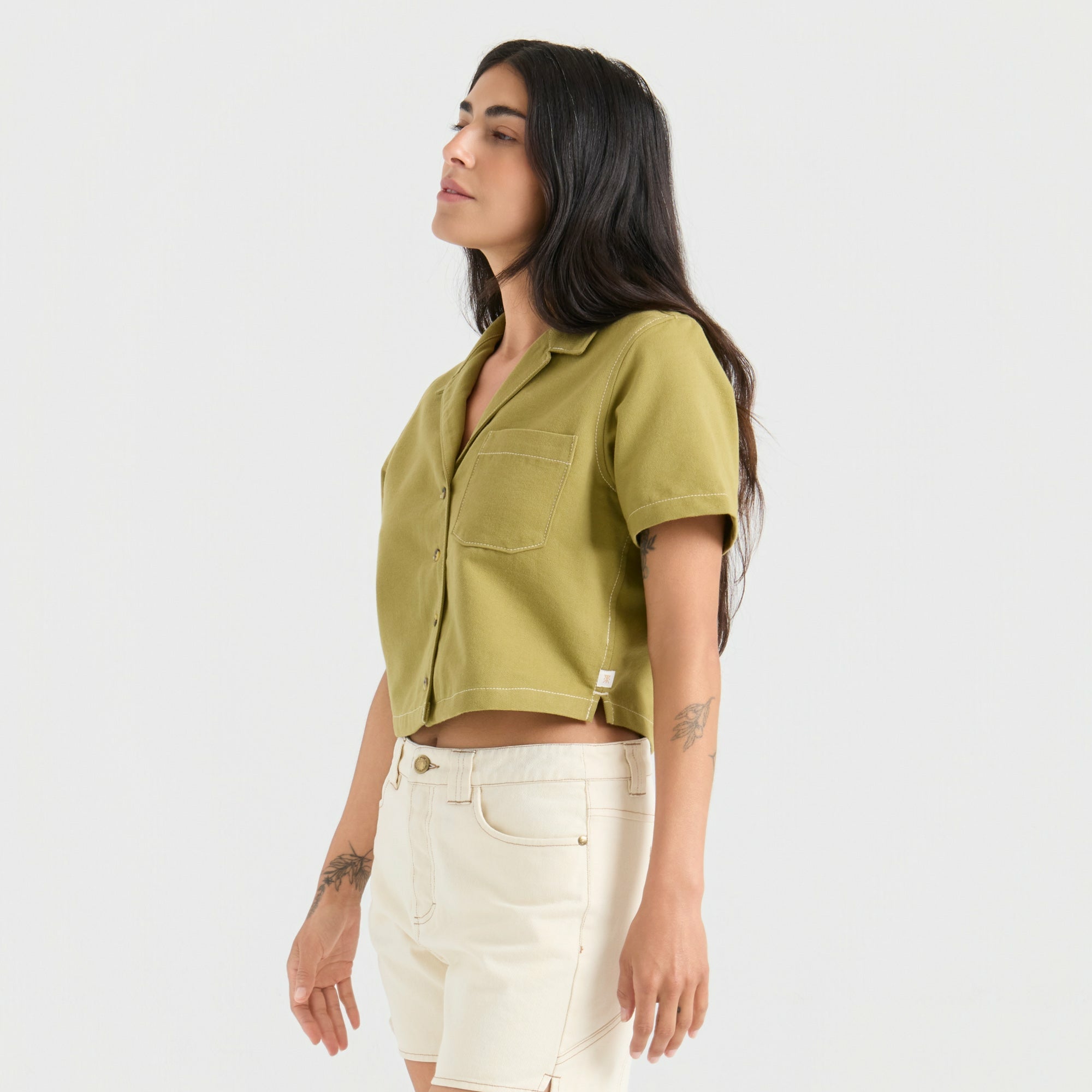 Roark HWY 1 Shorts in Bone - Women