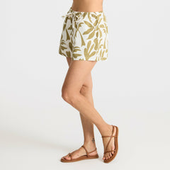 Roark Costa Shorts in Dusty Olive - Women