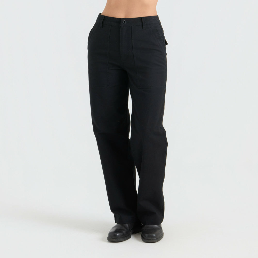 Roark Layover Utility Pants in Black - Women