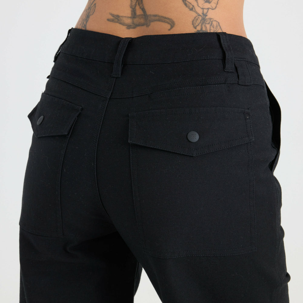 Roark Layover Utility Pants in Black - Women