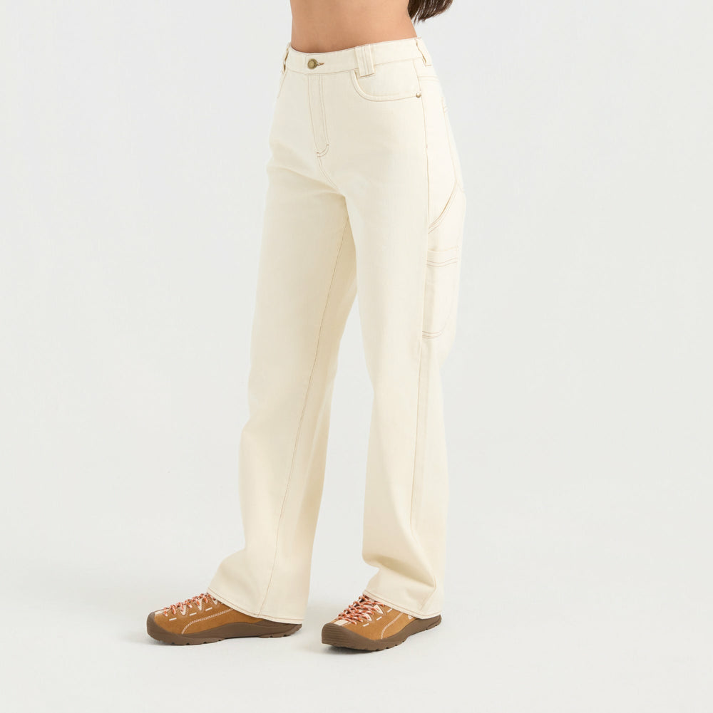 Roark HWY 1 Denim Pant in Bone - Women