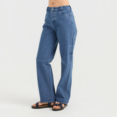 Roark HWY 1 Denim Pant in Vintage Blue - Women