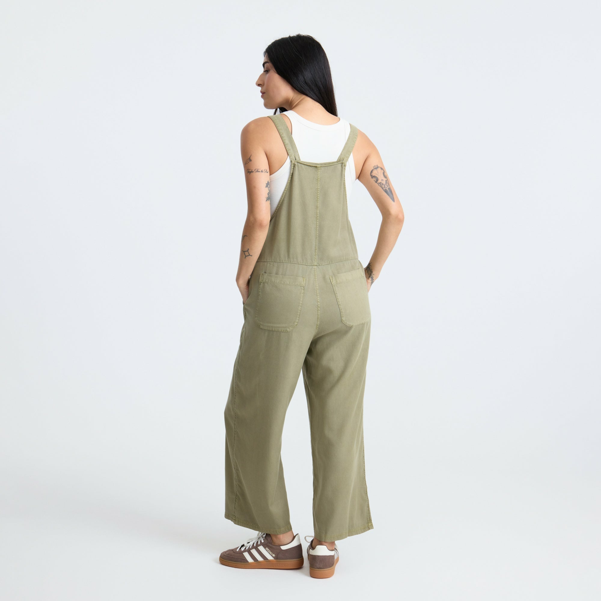 Roark Costa Jumpsuit in Dusty Olive - Women