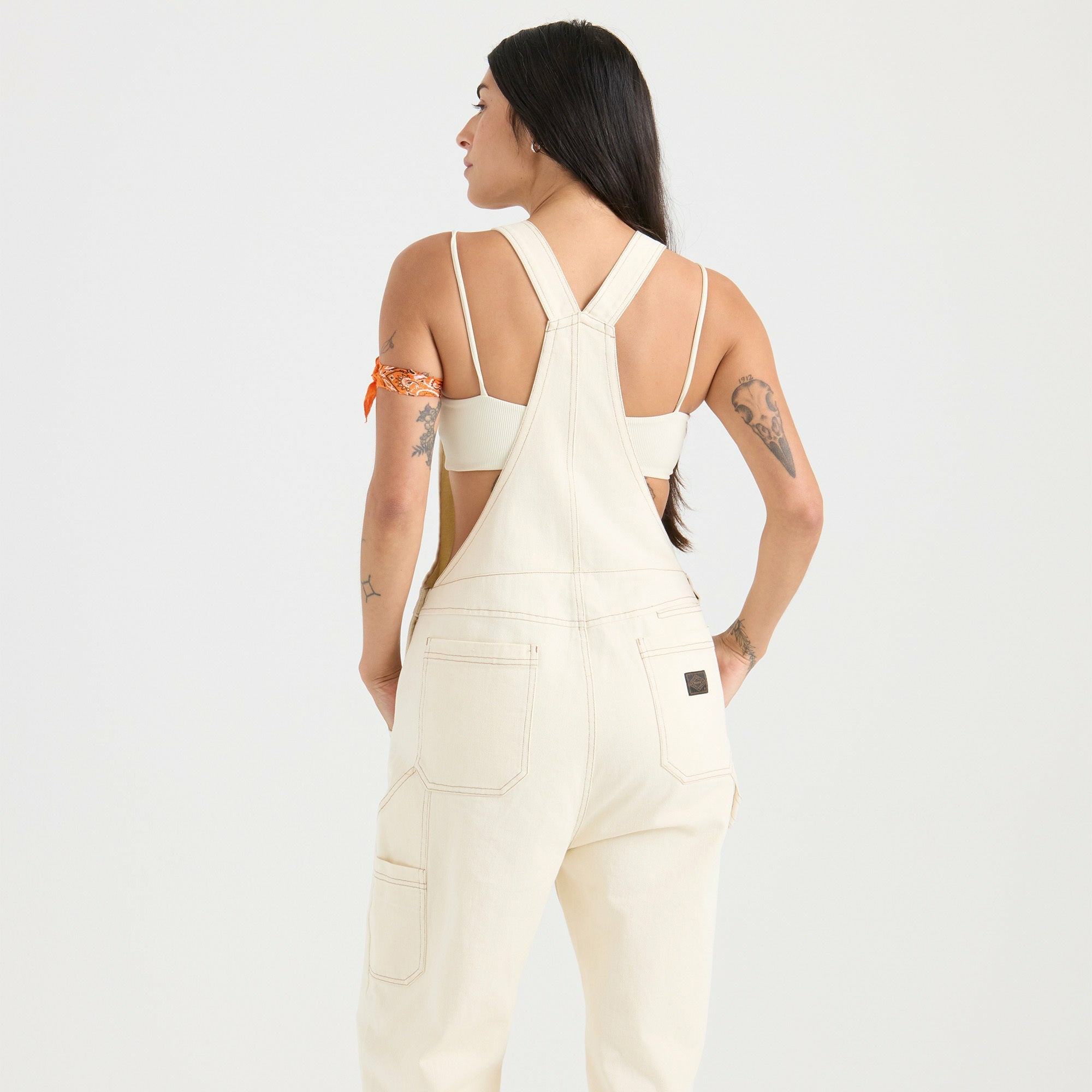 Roark HWY 1 Overall Jumpsuit in Bone - Women