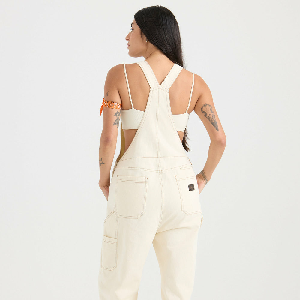 Roark HWY 1 Overall Jumpsuit in Bone - Women