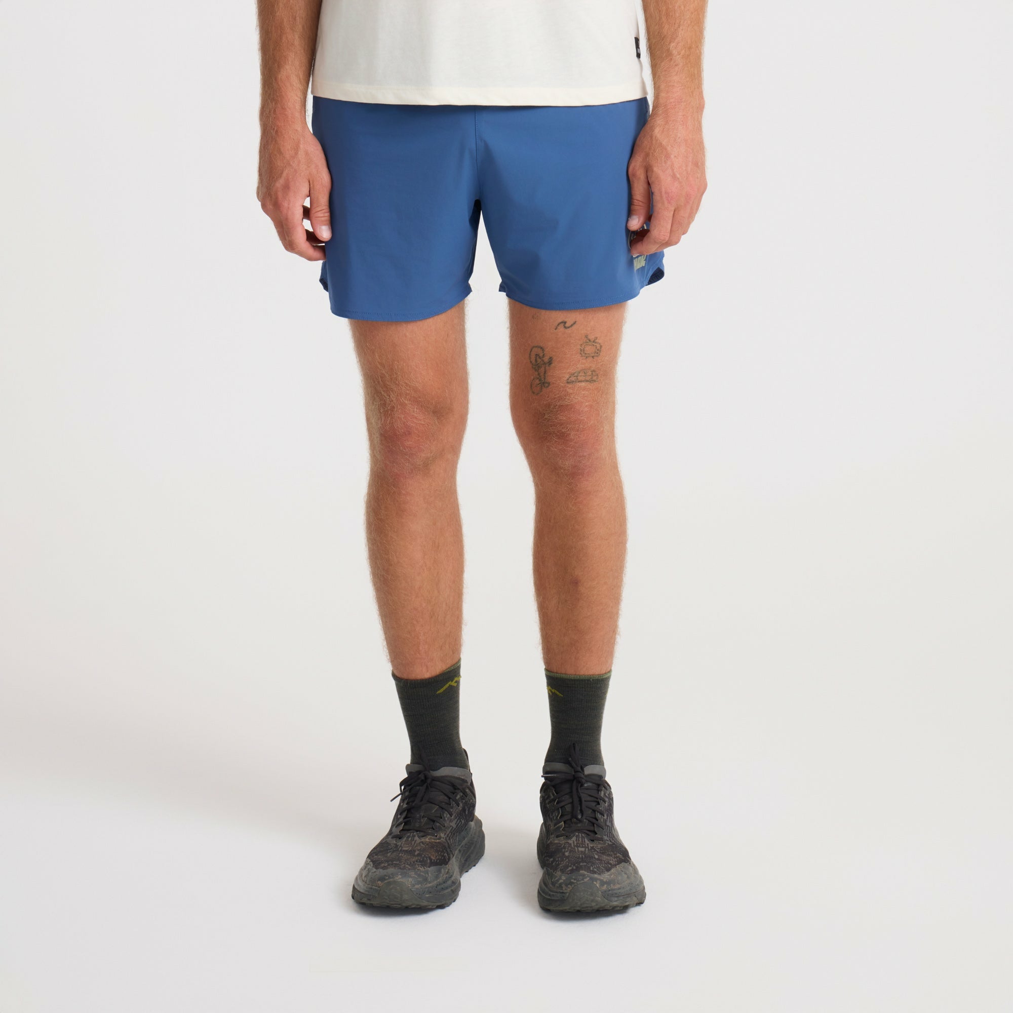 Roark Alta 5" Shorts in Deep Blue - Run / Active