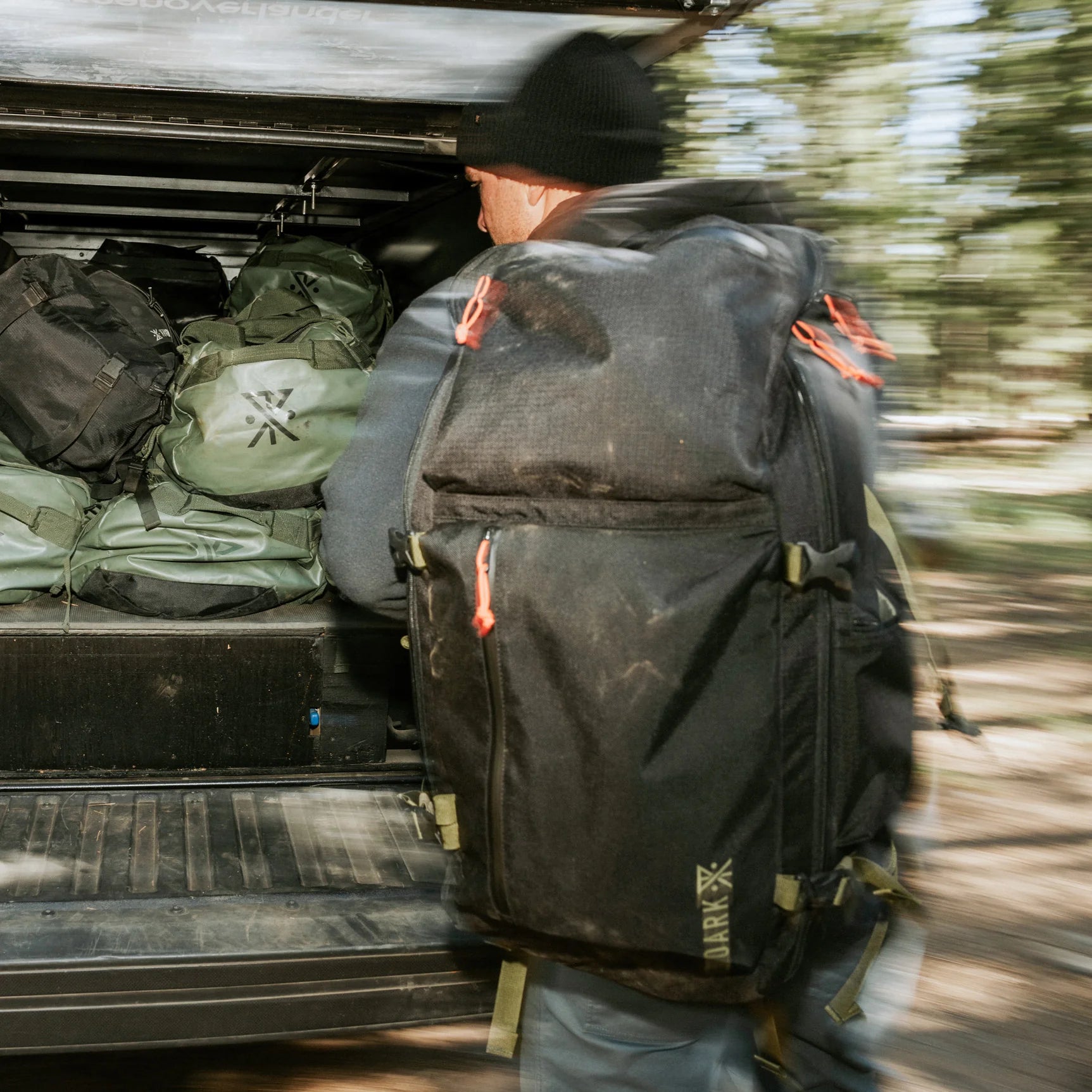 Roark 5 Day Mule 55L Bag - Black - Men