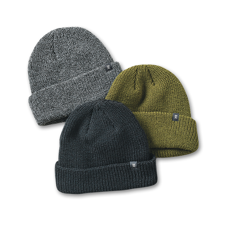 Roark Turks 3-Pack Beanies in Multi Color - Men